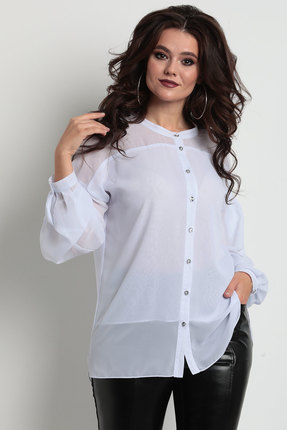женская блузка solomeya lux, белая