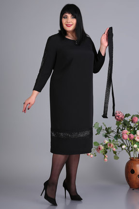 женское вечерние платье algranda, черное