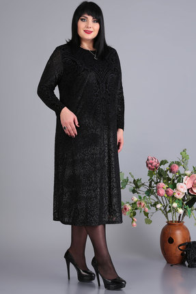 женское вечерние платье algranda, черное