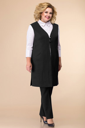 женский брючный костюм romanovich style, черный