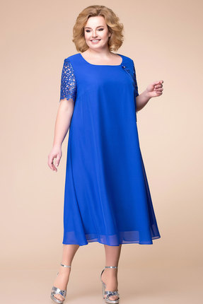 женское вечерние платье romanovich style, синее