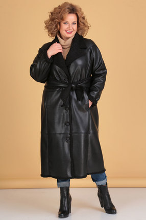 женское пальто celentano, черное