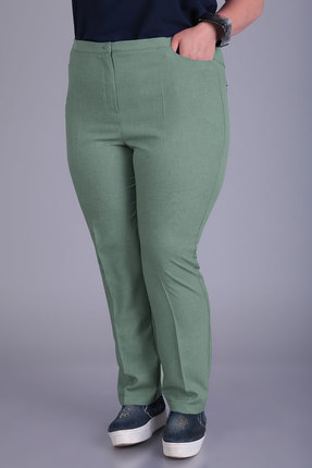 женские брюки algranda, зеленые