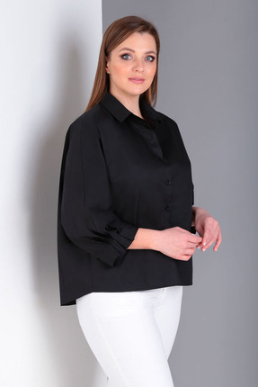 женская блузка таир-гранд, черная