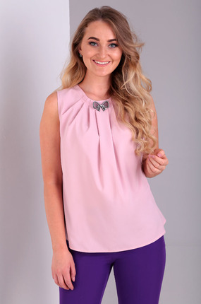женская блузка таир-гранд, розовая