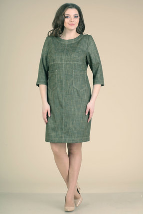 женское повседневные платье viola style, зеленое