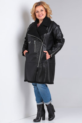 женское пальто celentano, черное