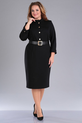 женское платье для офиса foxyfox, черное