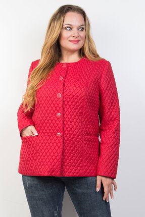 женская куртка tricotex style, красная