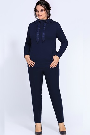 женский спортивный костюм джерси, синий