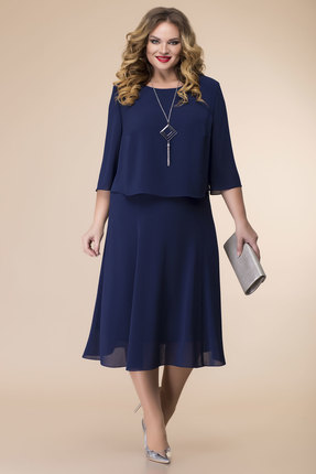 женское вечерние платье romanovich style, синее