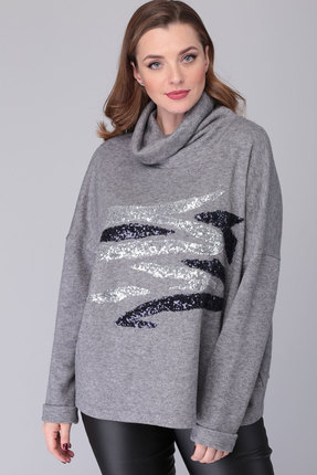 женский свитер таиер, серый