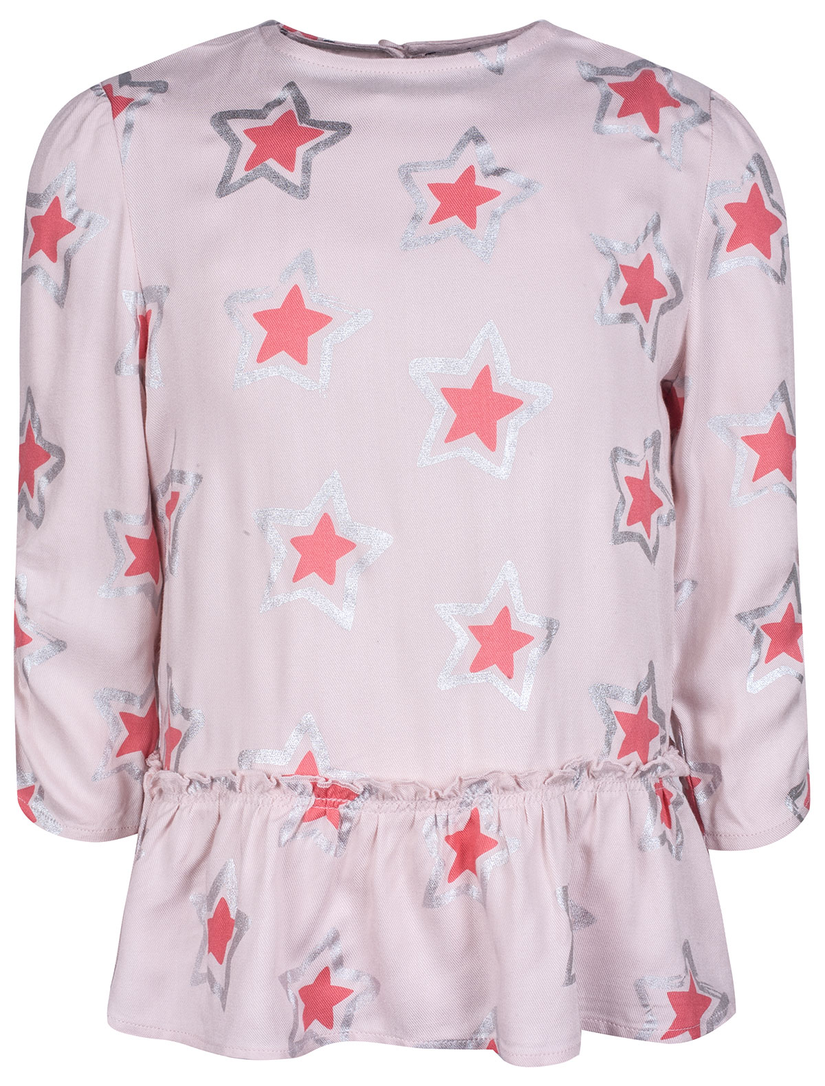 блузка stella mccartney для девочки, розовая
