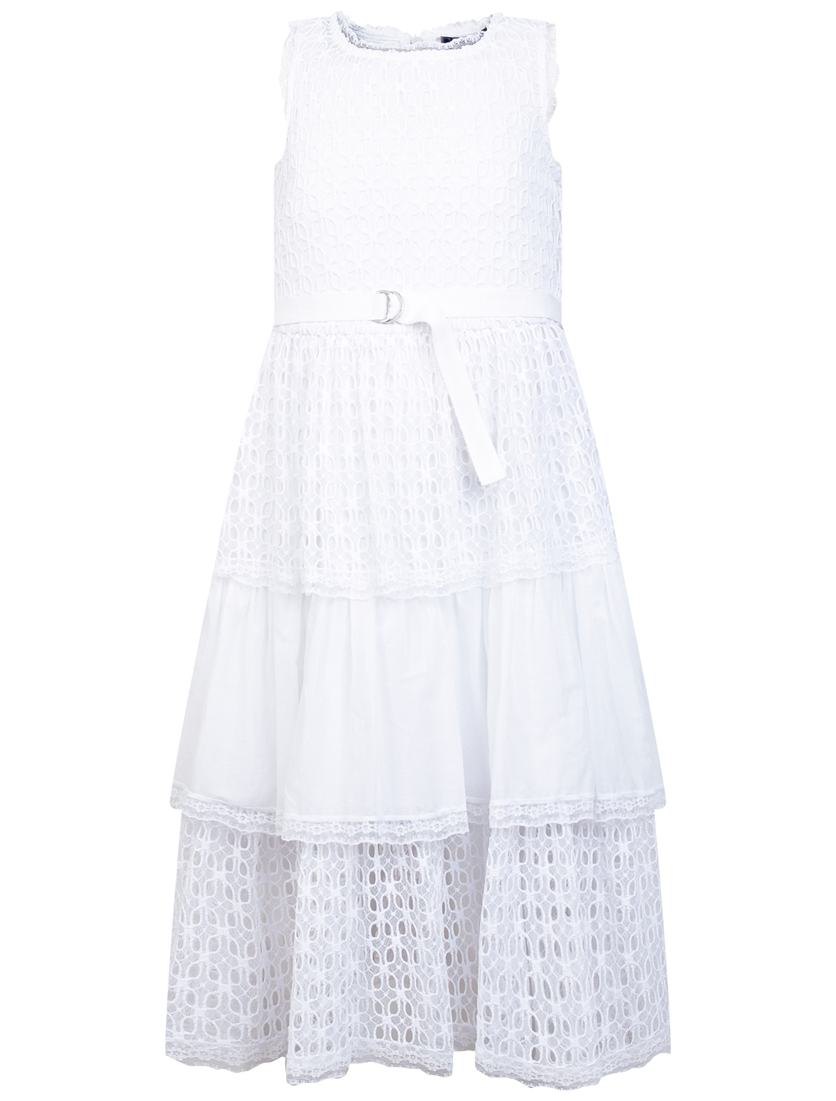 платье ermanno scervino для девочки, белое