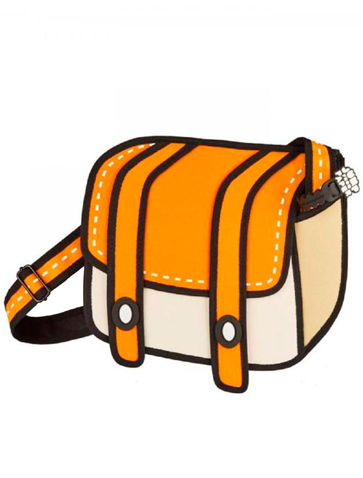 сумка jump from paper для девочки, оранжевая