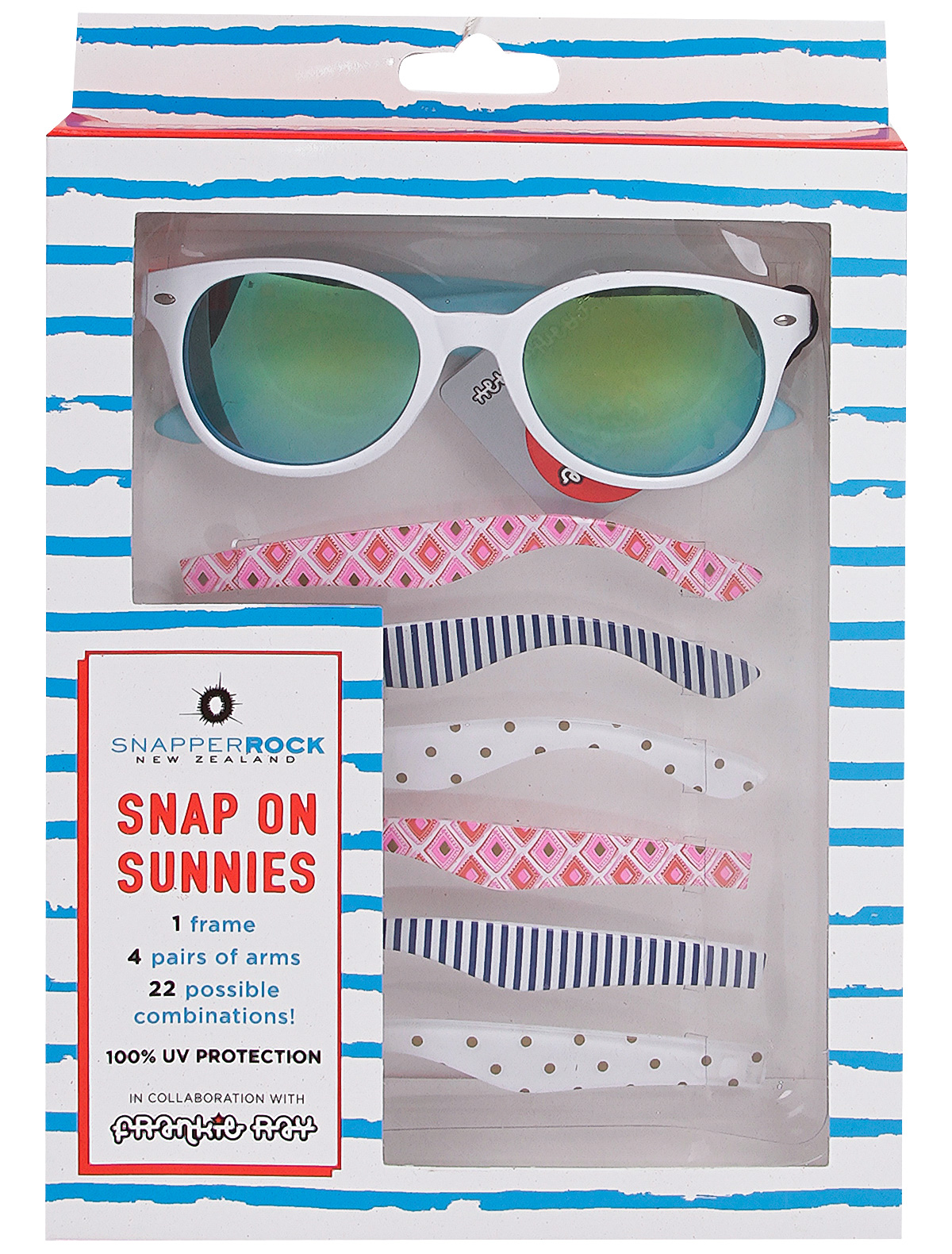 солнцезащитные очки snapper rock для девочки, белые