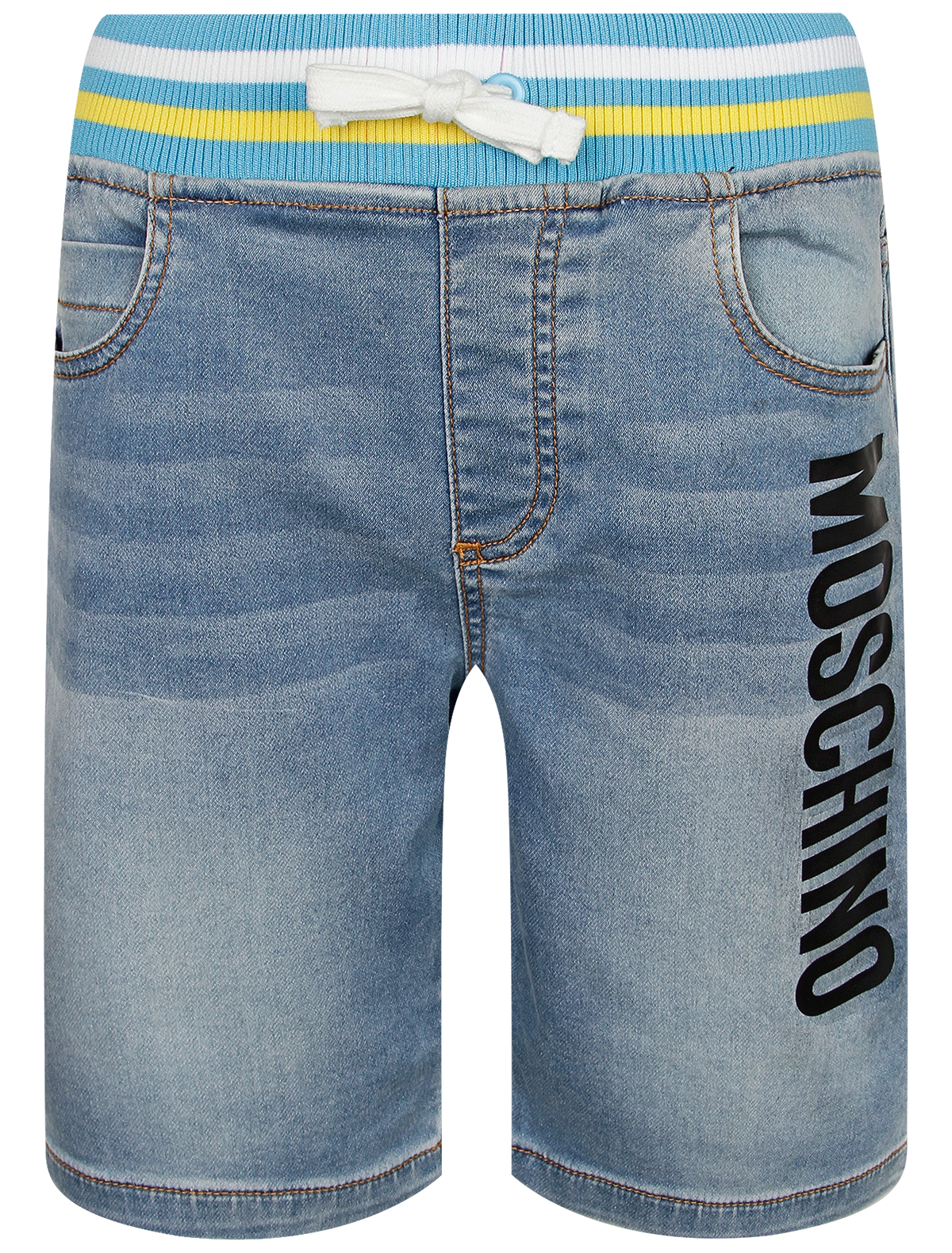 шорты moschino для мальчика, голубые