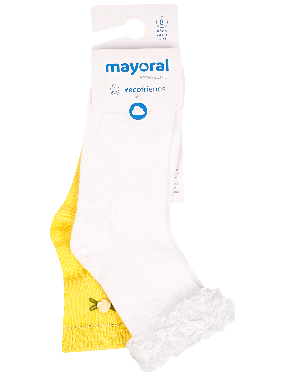 носки mayoral для девочки, белые