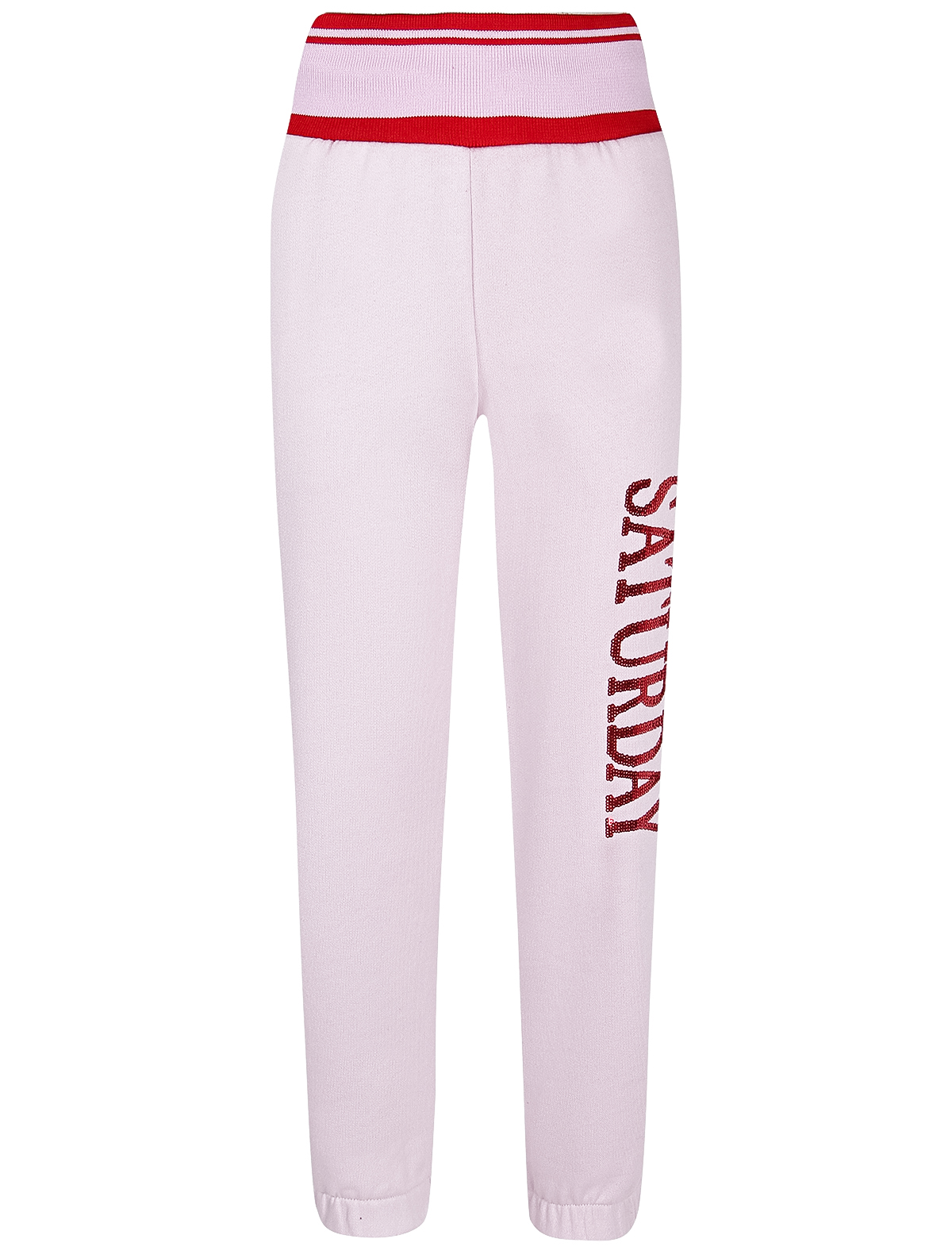 спортивные брюки alberta ferretti для девочки, розовые