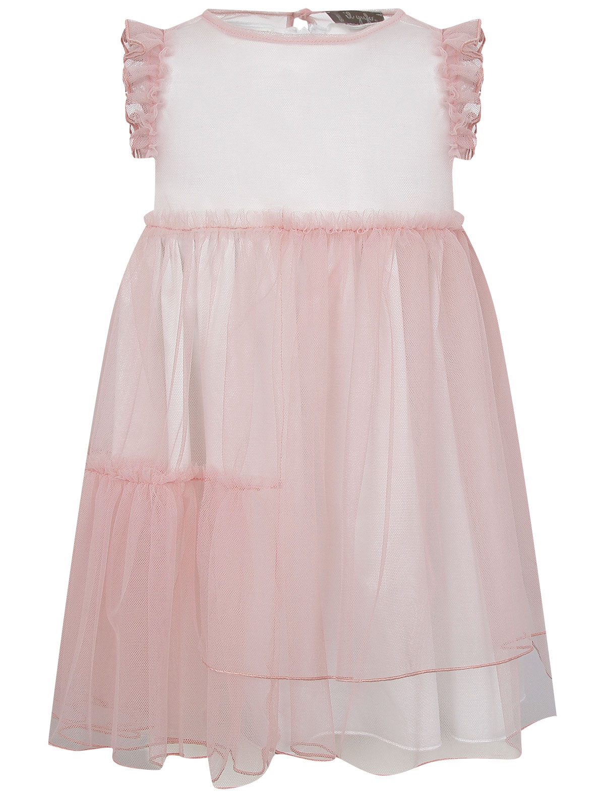 асимметричные платье il gufo малыши, розовое
