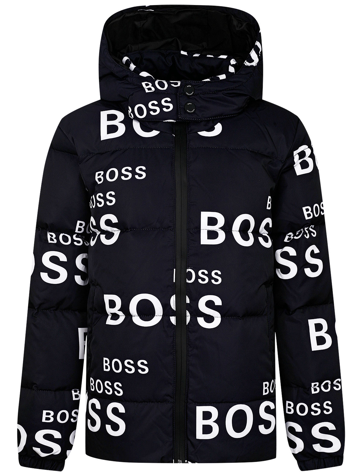 куртка hugo boss для мальчика, черная