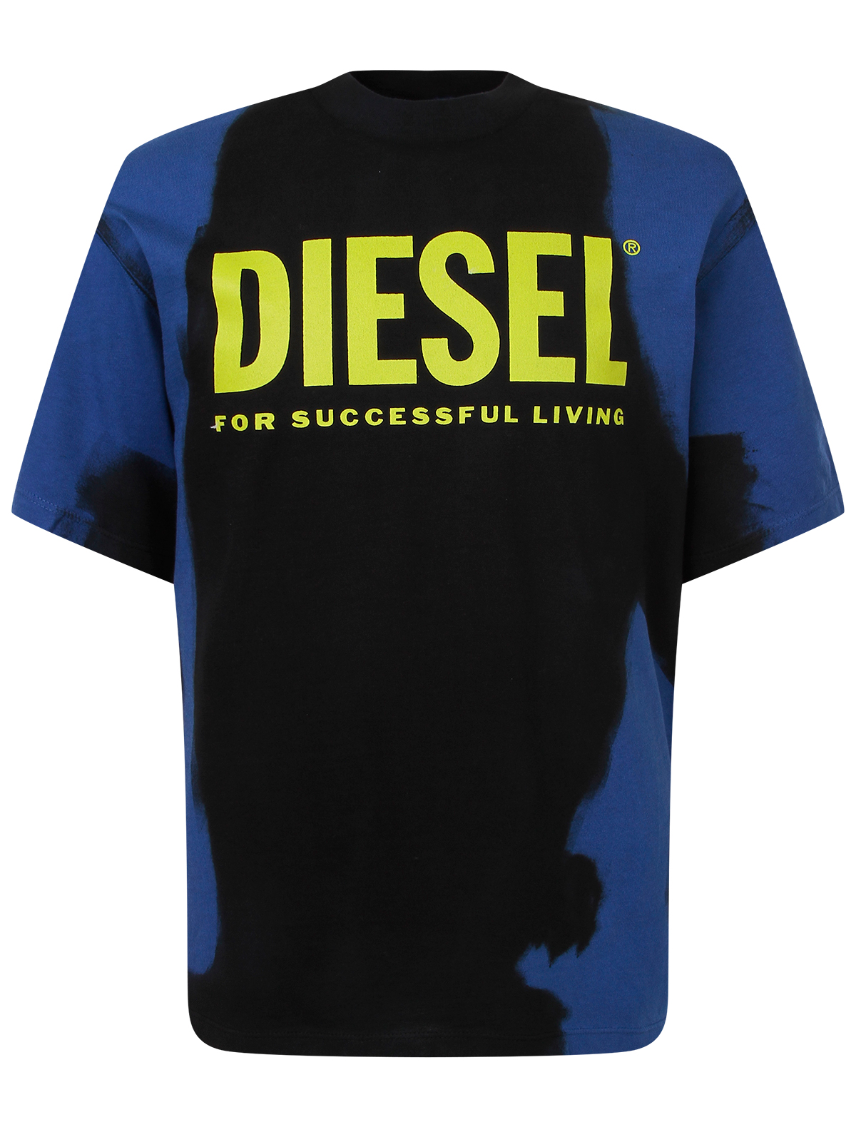 футболка diesel для мальчика, черная