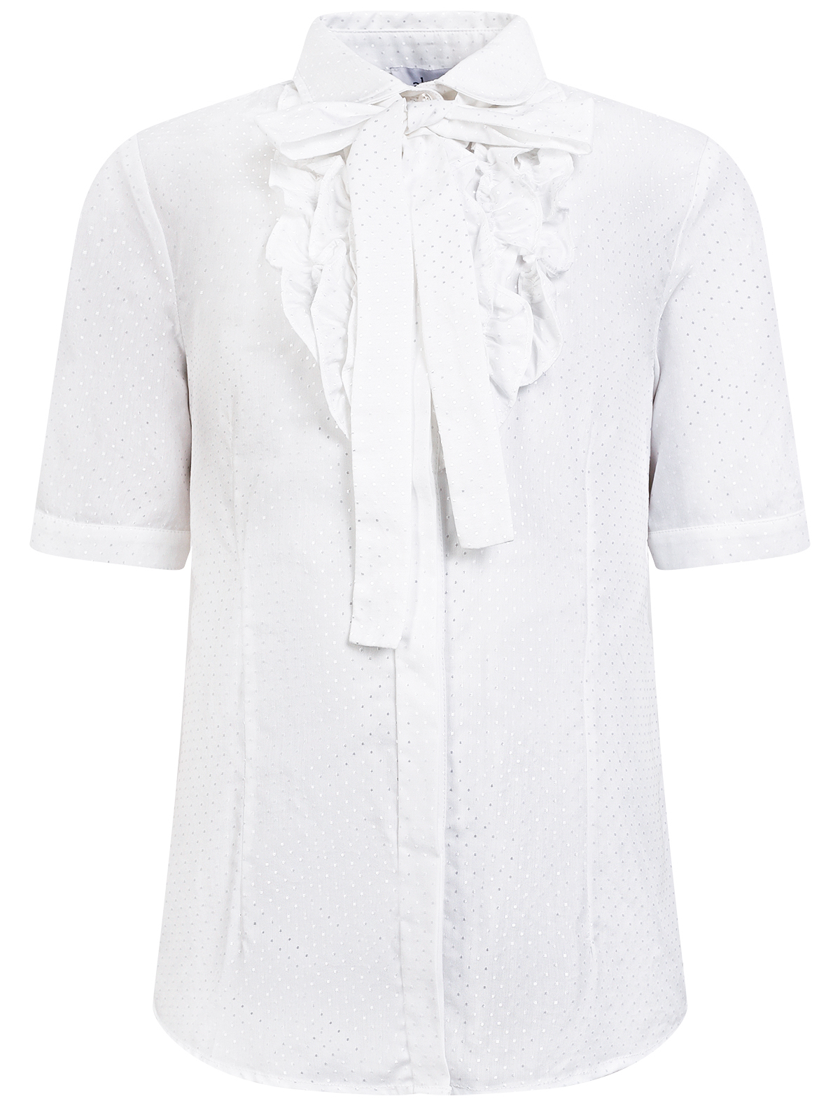 блузка aletta для девочки, белая