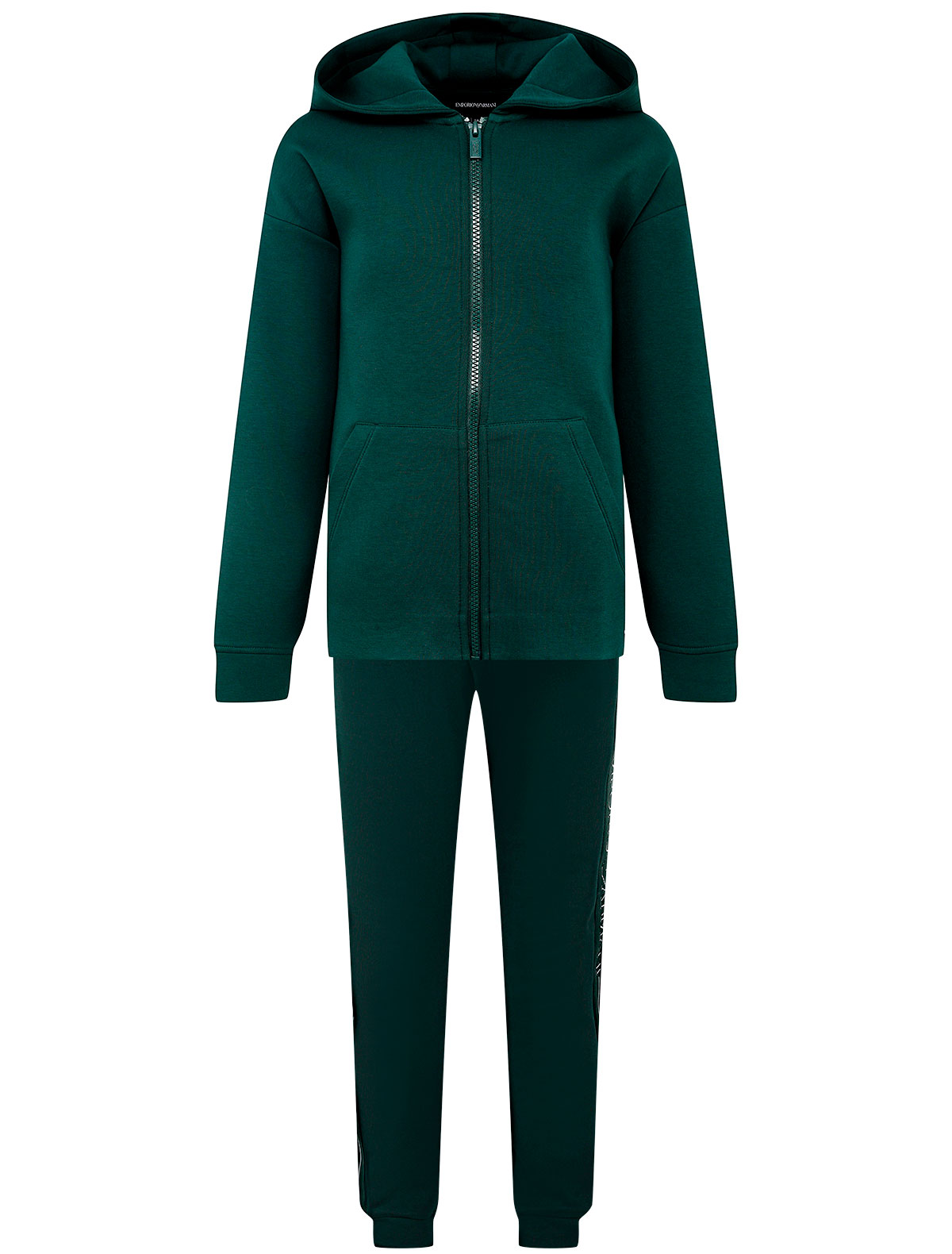 спортивный костюм emporio armani для мальчика, зеленый