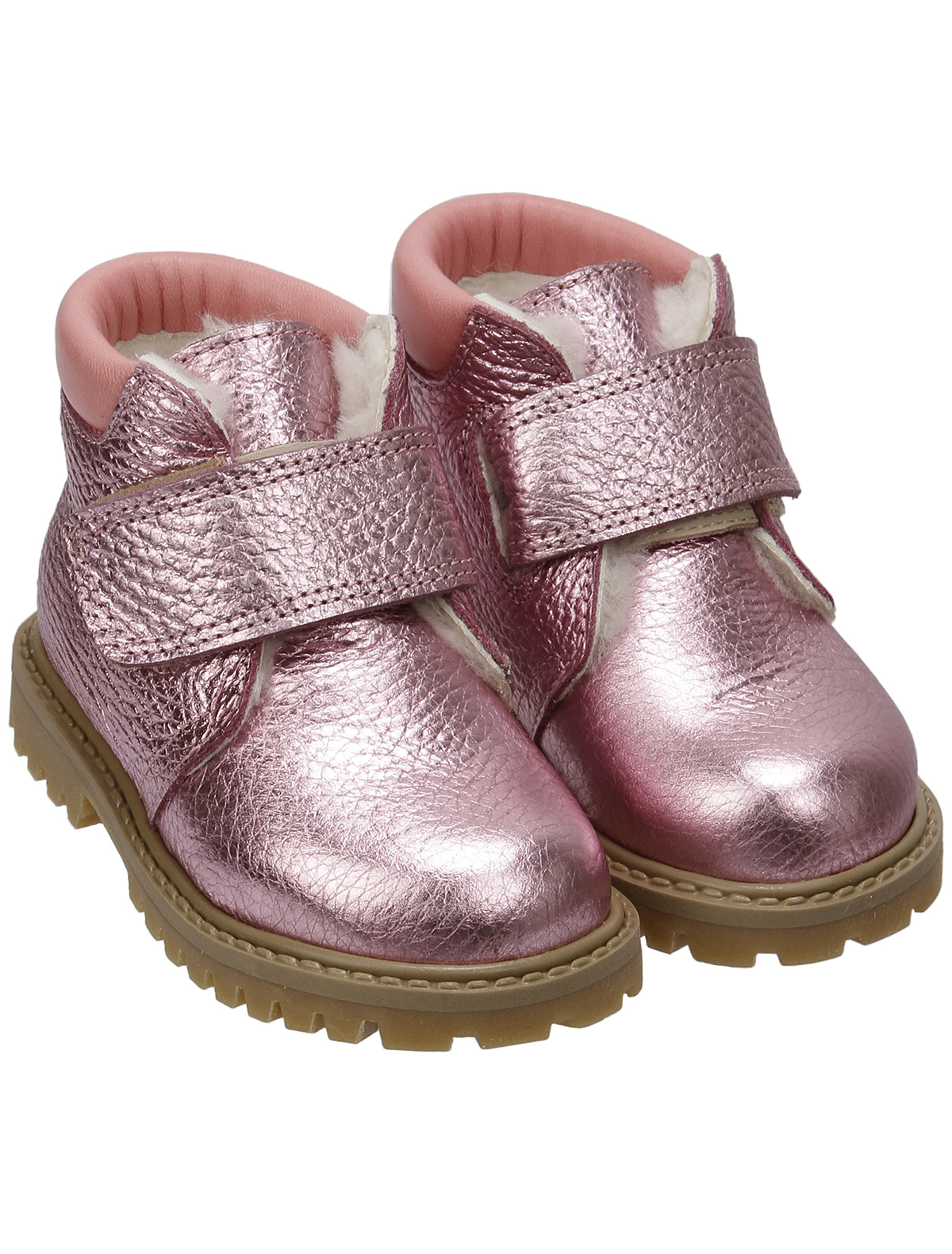 ботинки gallucci, розовые