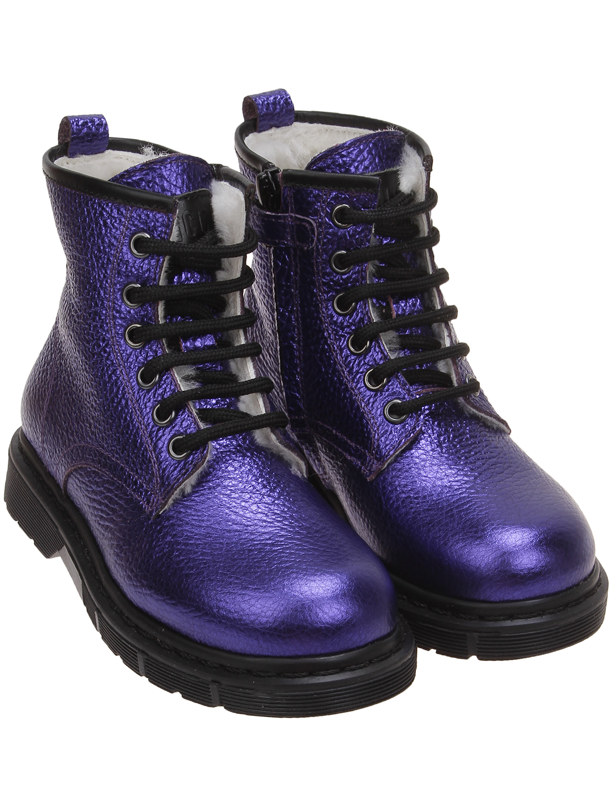 ботинки gallucci, фиолетовые