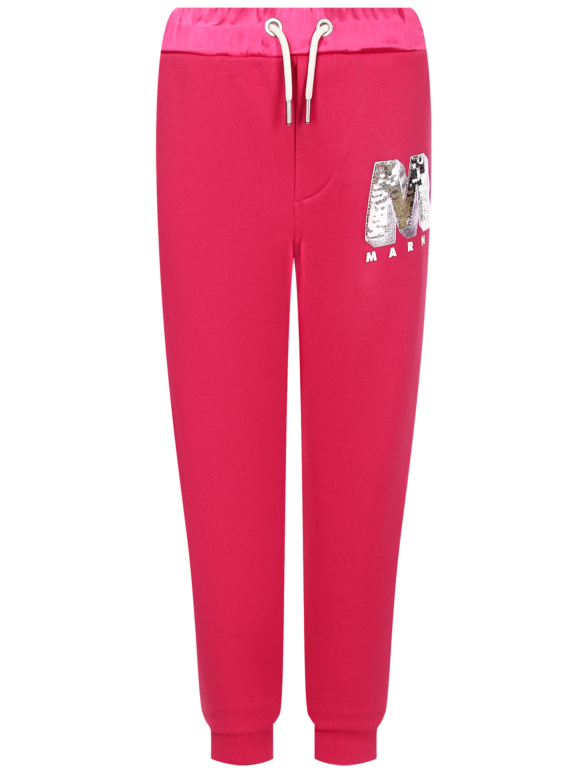 спортивные брюки marni для девочки, розовые