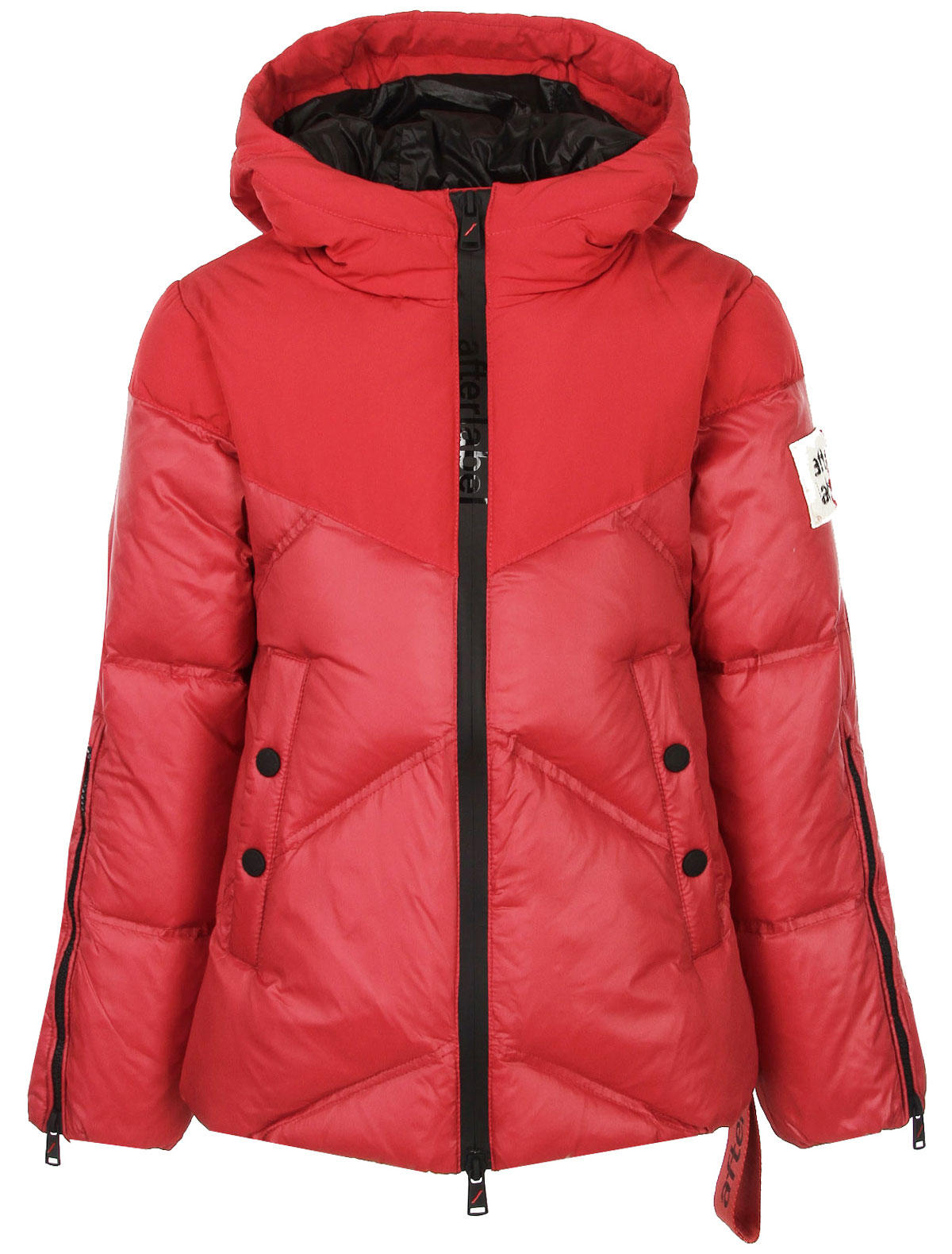куртка after label для девочки, красная