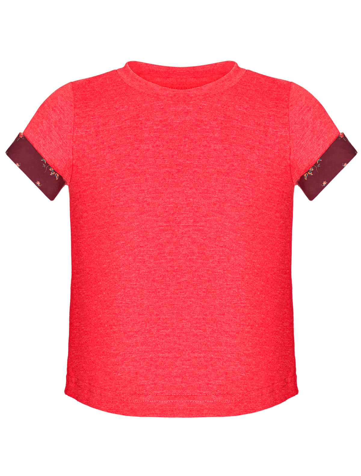 футболка ulyana sergeenko для девочки, красная