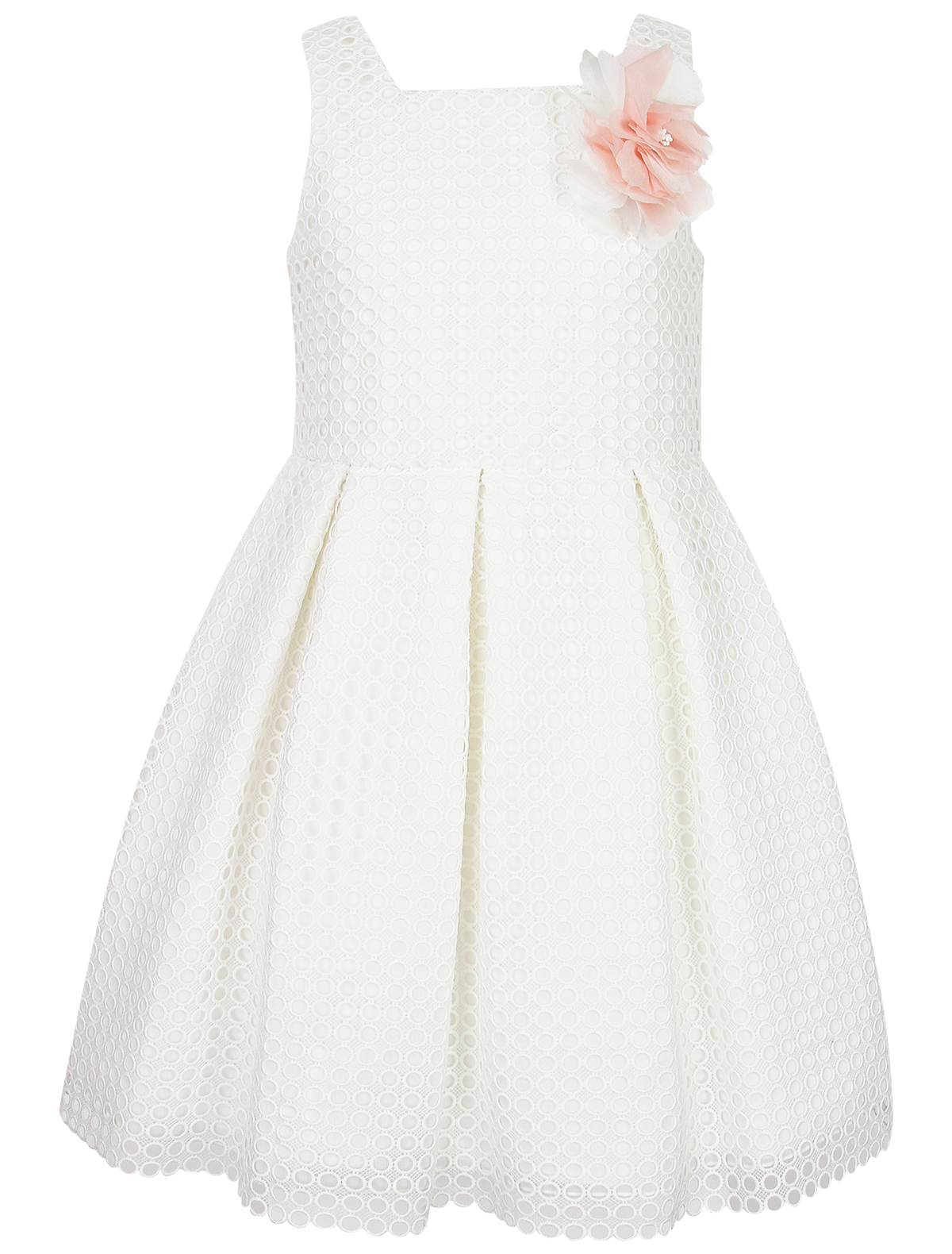 классические платье abel & lula для девочки, белое