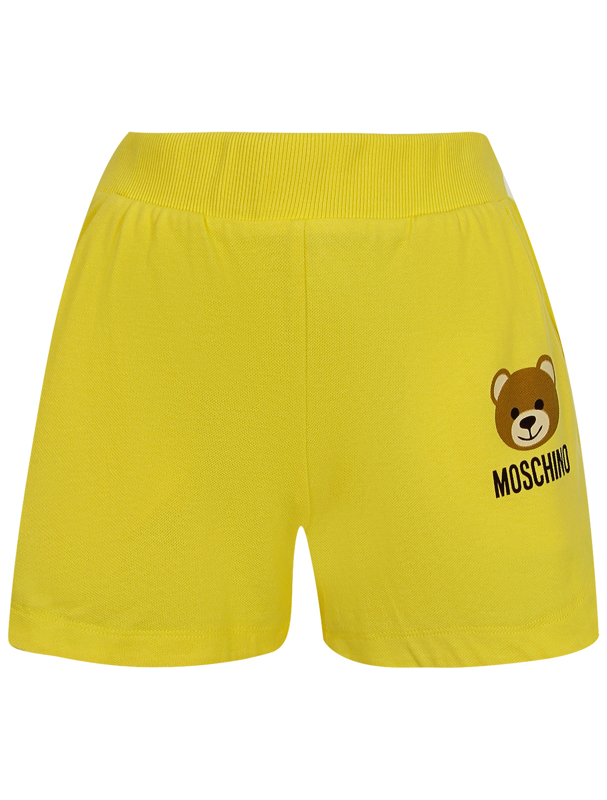 шорты moschino для девочки, желтые