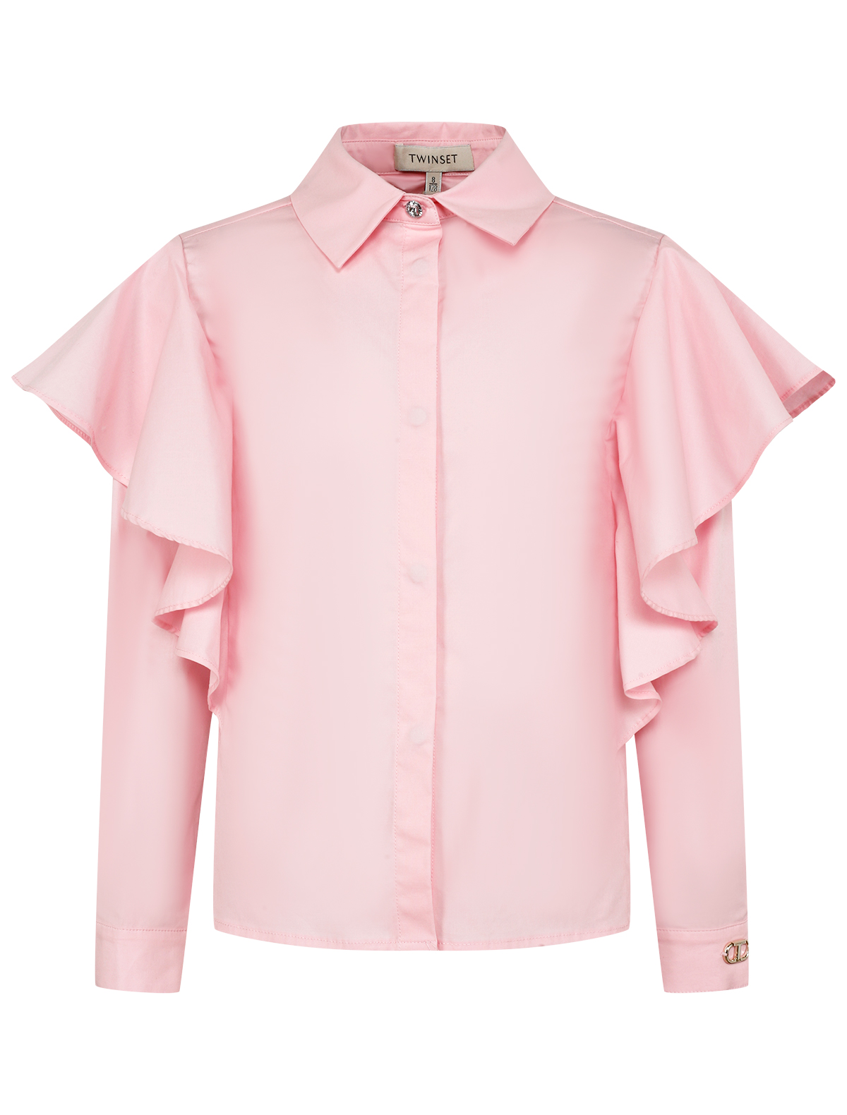 блузка twinset для девочки, розовая