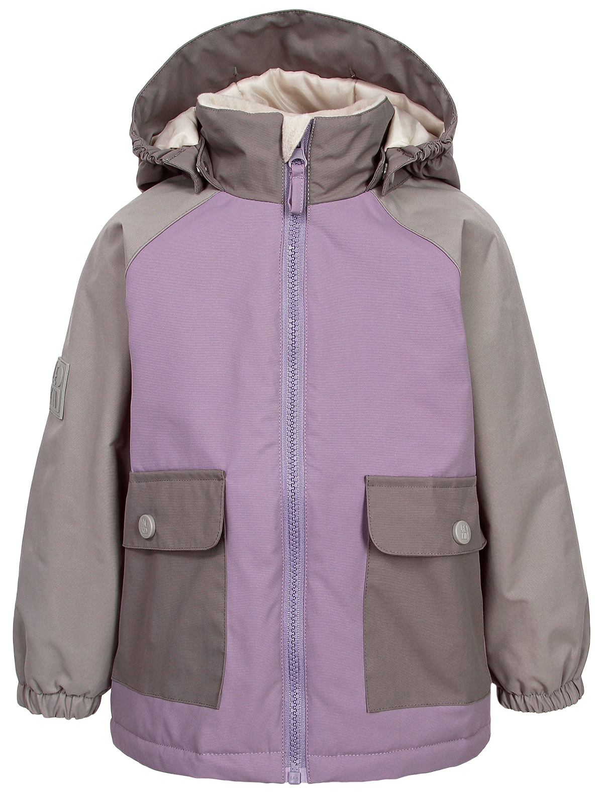 куртка leokid для девочки, фиолетовая
