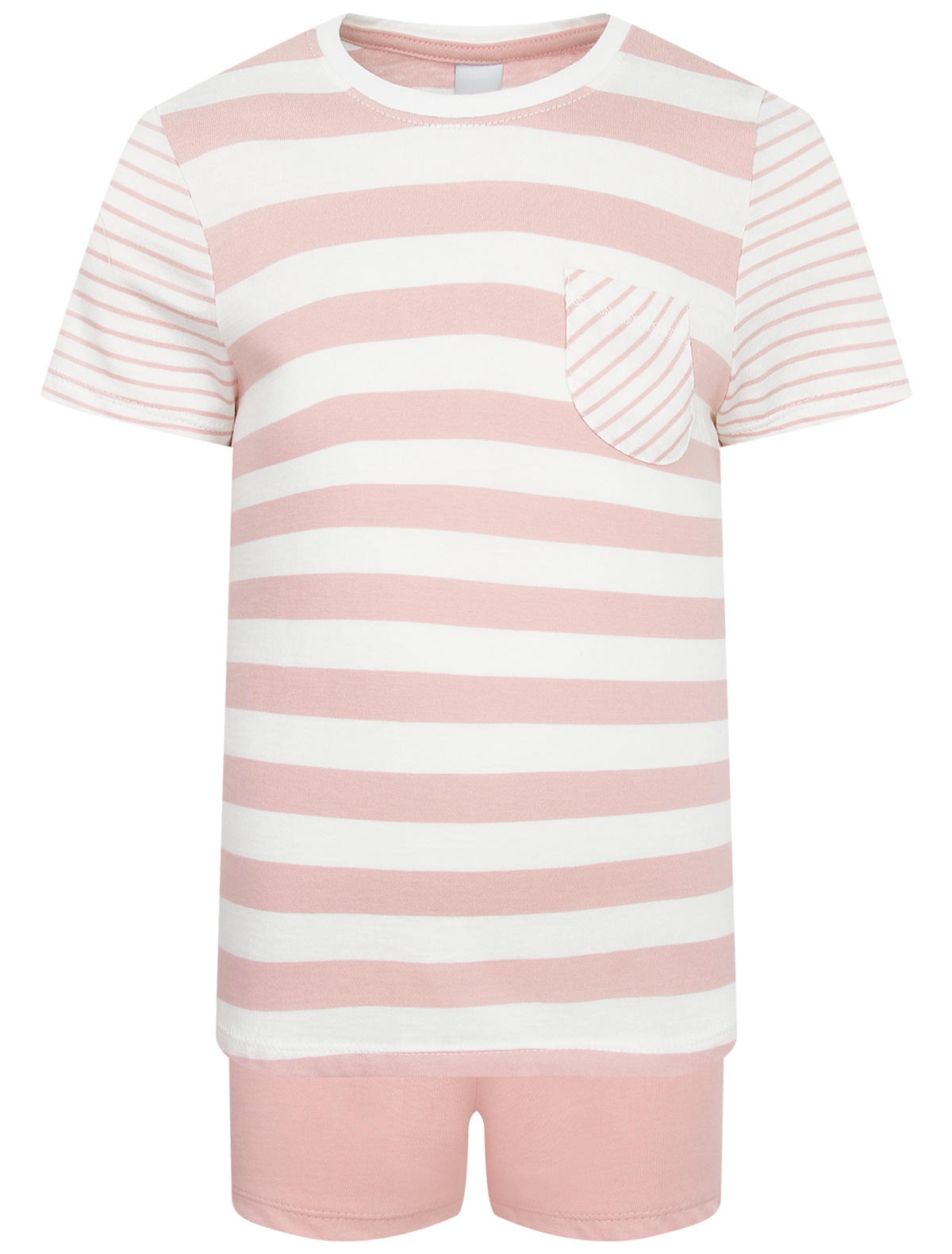 пижама sanetta для девочки, розовая