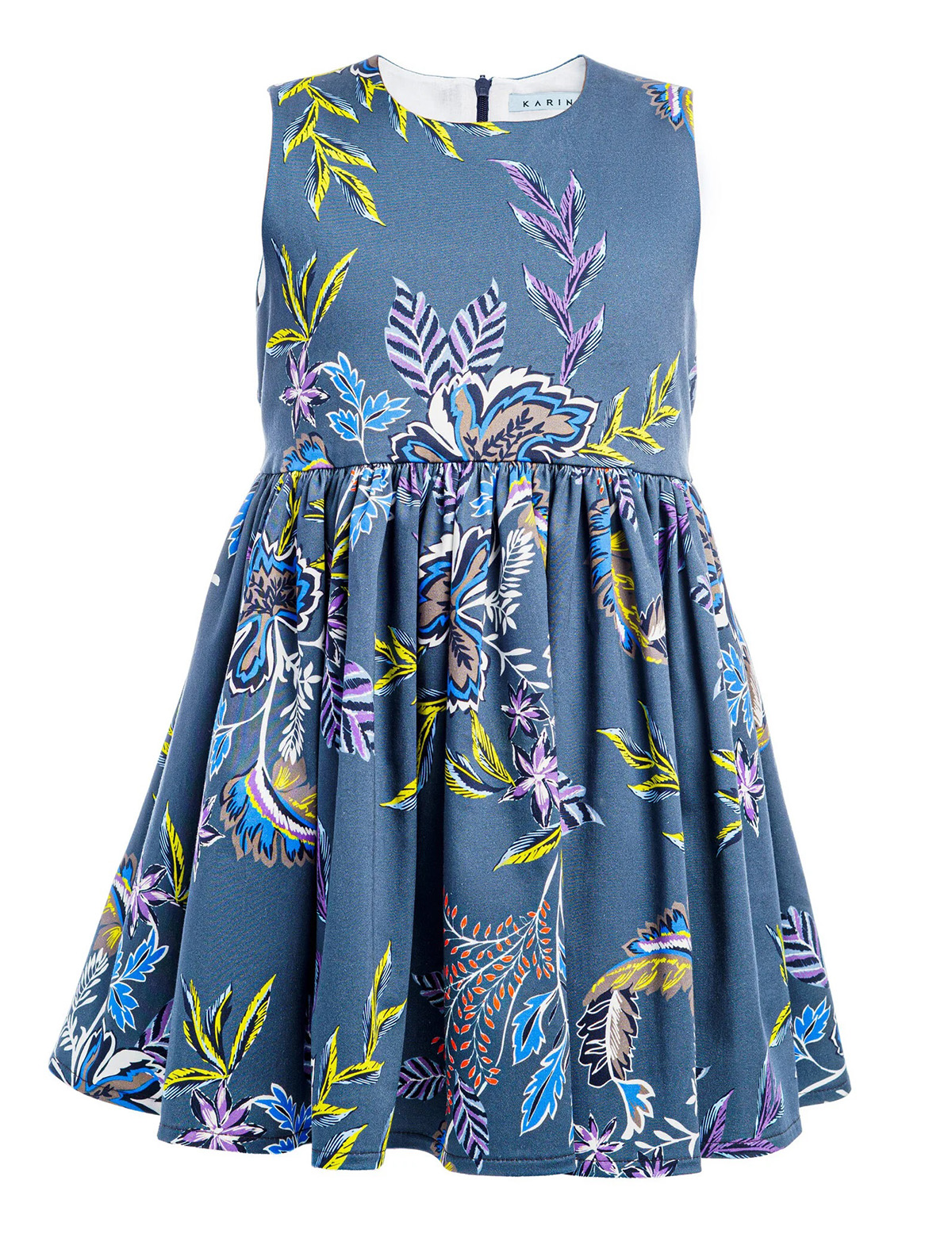 платье karine zabirova для девочки, синее