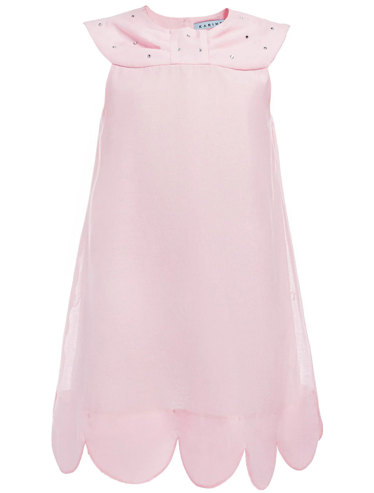 платье karine zabirova для девочки, розовое