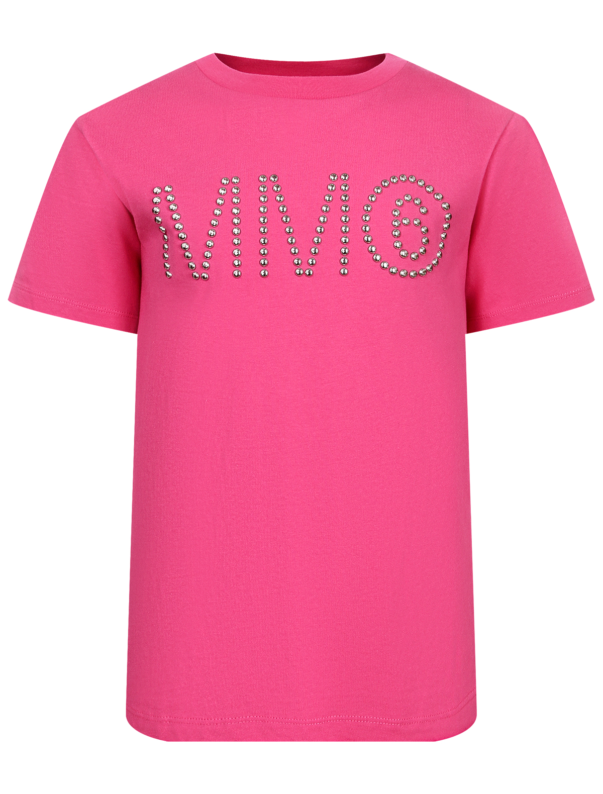 футболка mm6 maison margiela для девочки, розовая