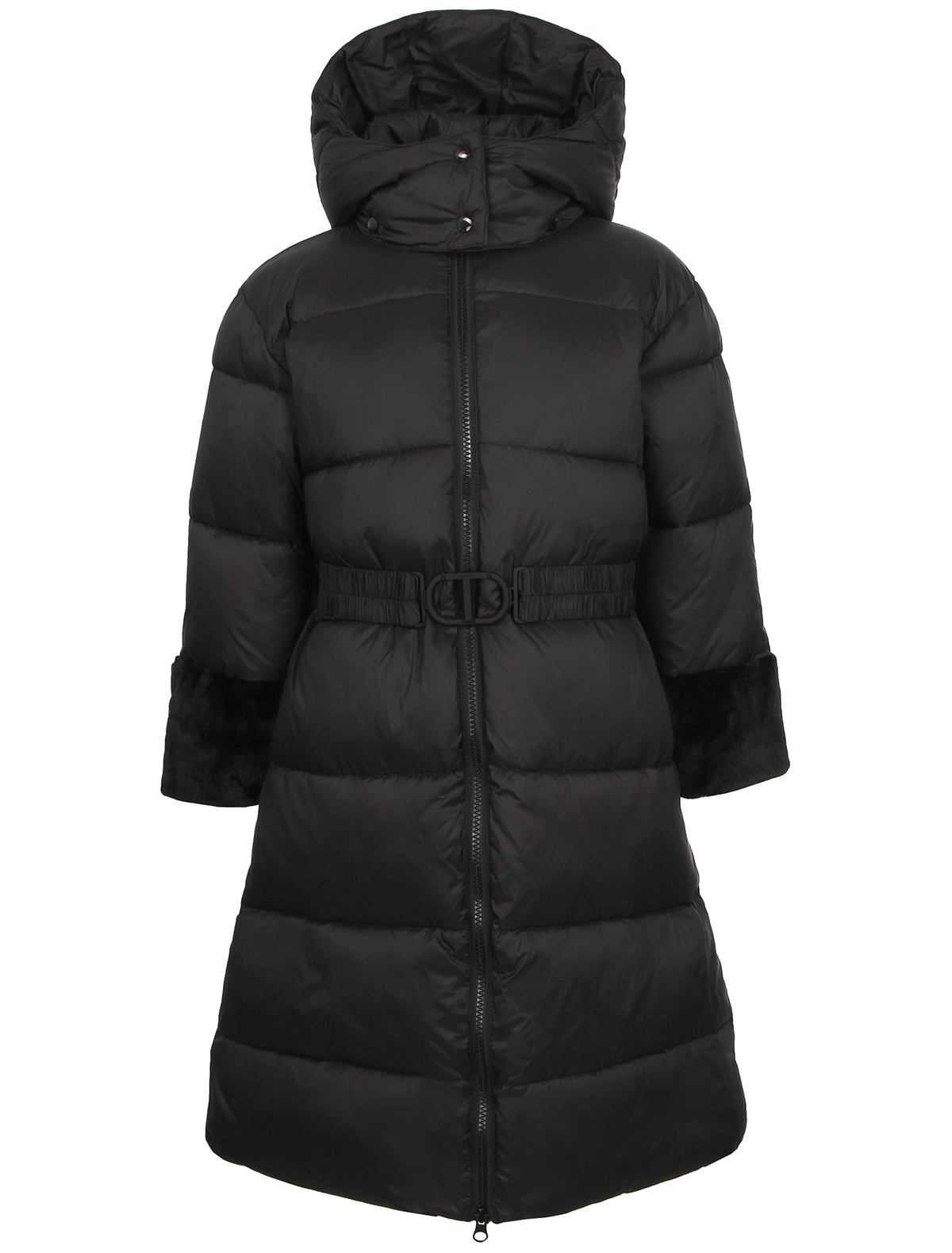 пальто twinset для девочки, черное