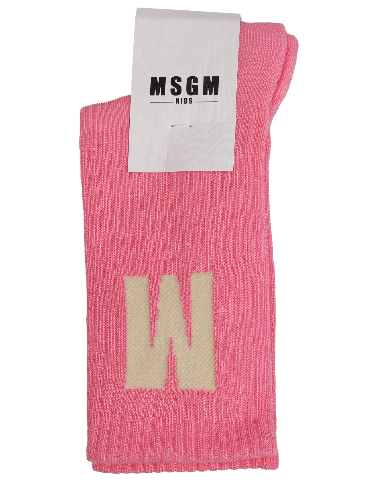 носки msgm для девочки, розовые