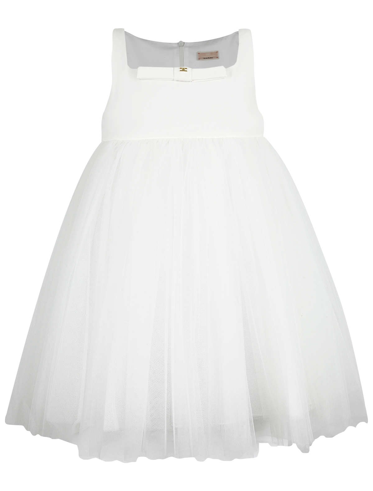 платье elisabetta franchi для девочки, белое