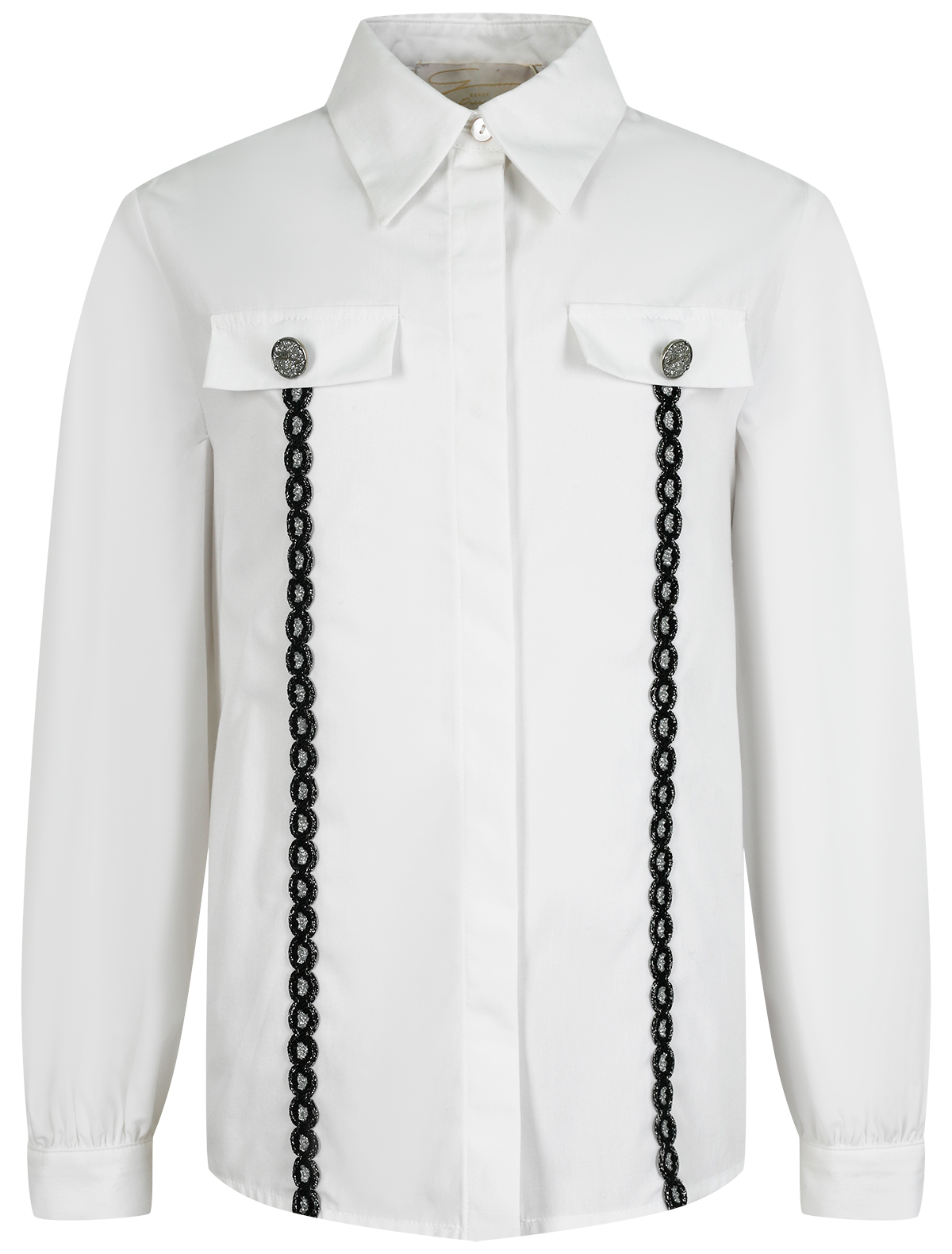 блузка genny для девочки, белая