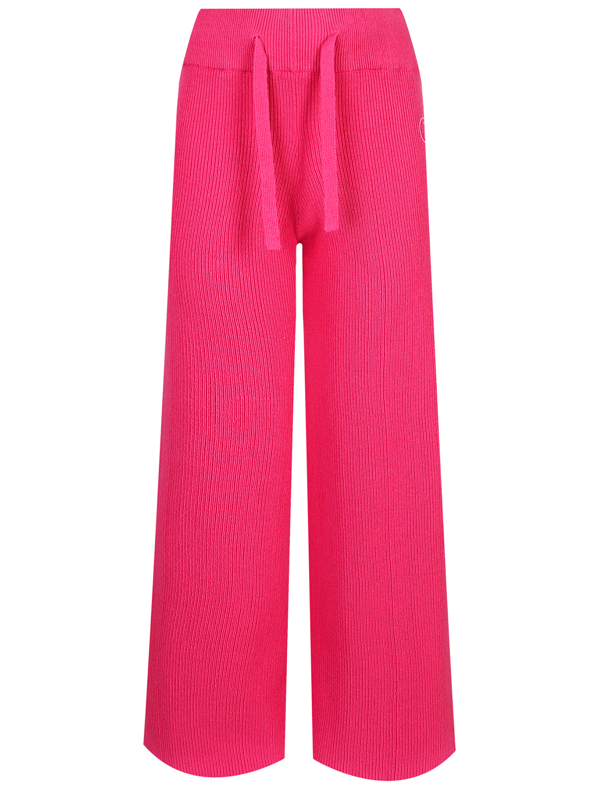 кашемировые брюки mm6 maison margiela для девочки, розовые