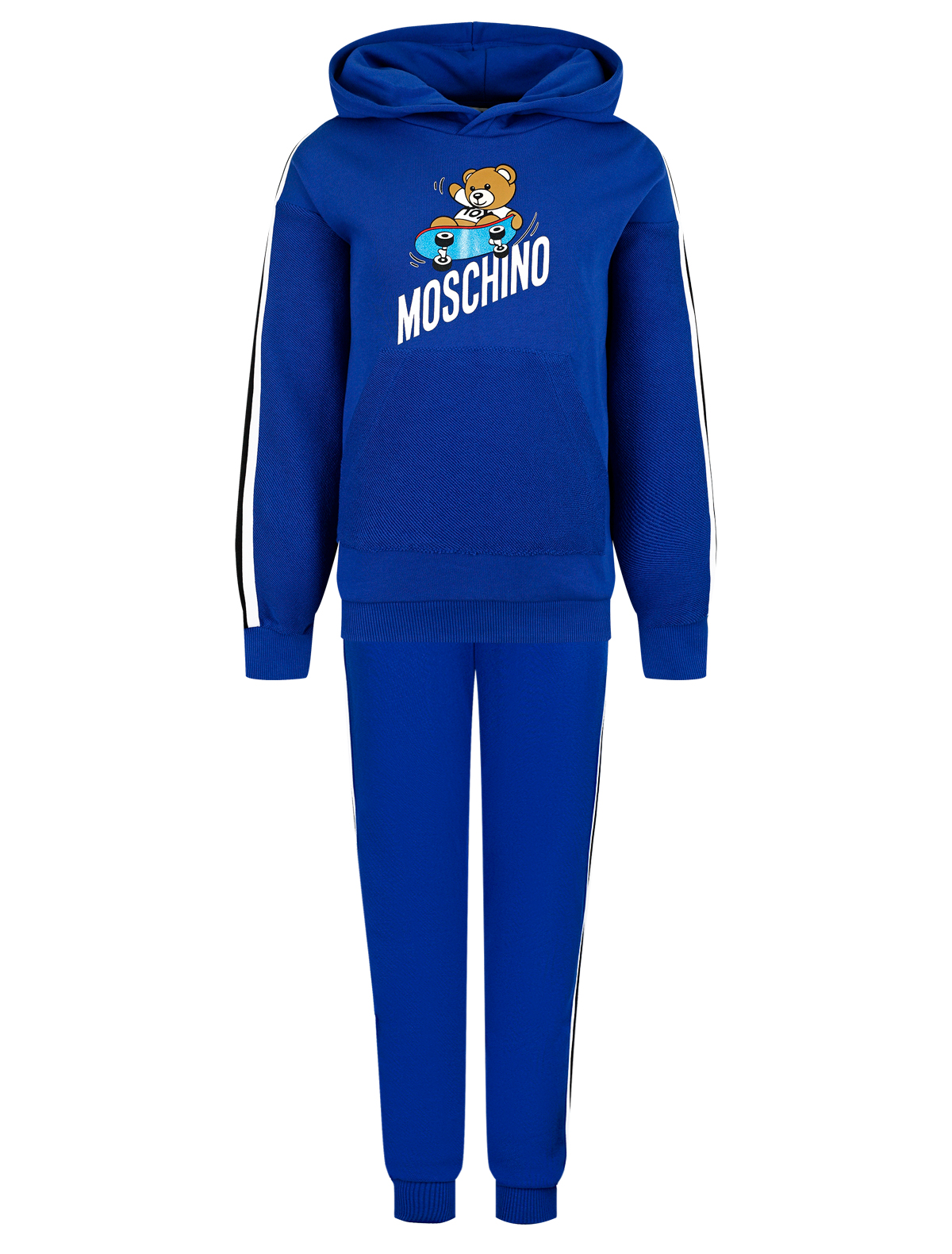 спортивный костюм moschino для мальчика, синий
