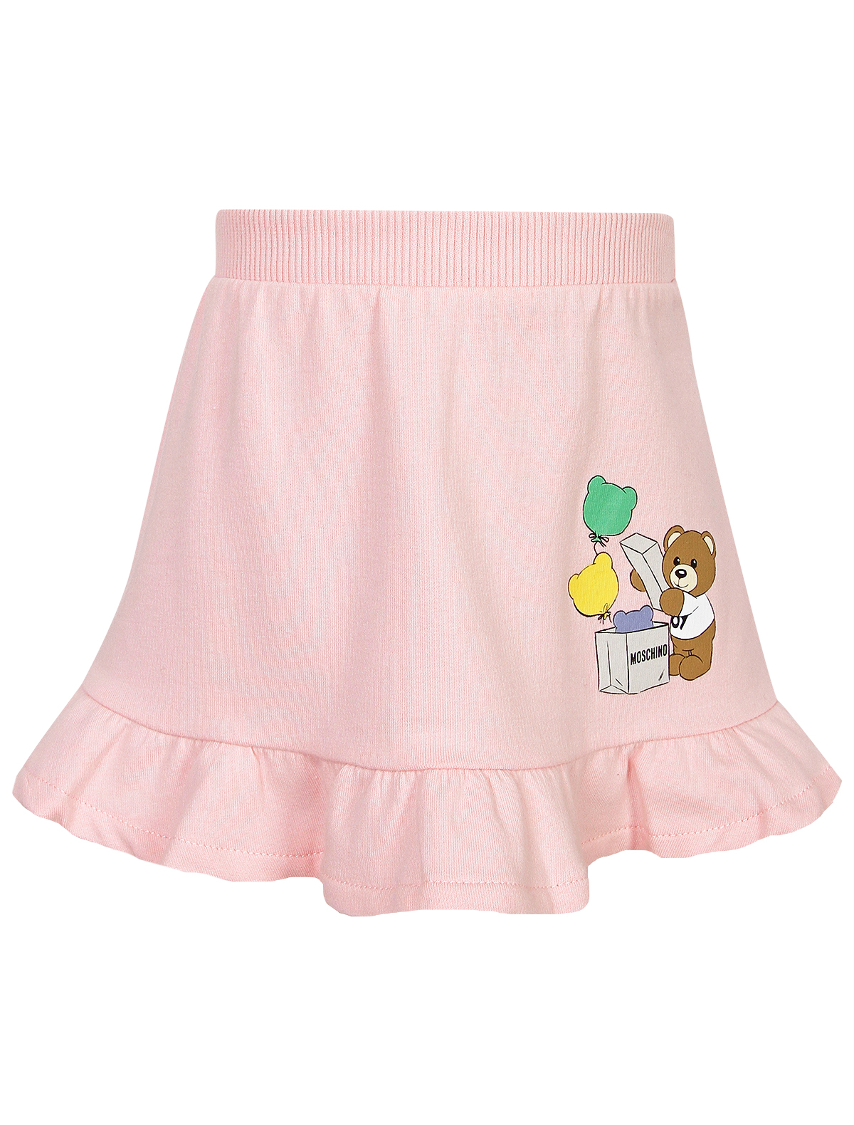 юбка moschino для девочки, розовая