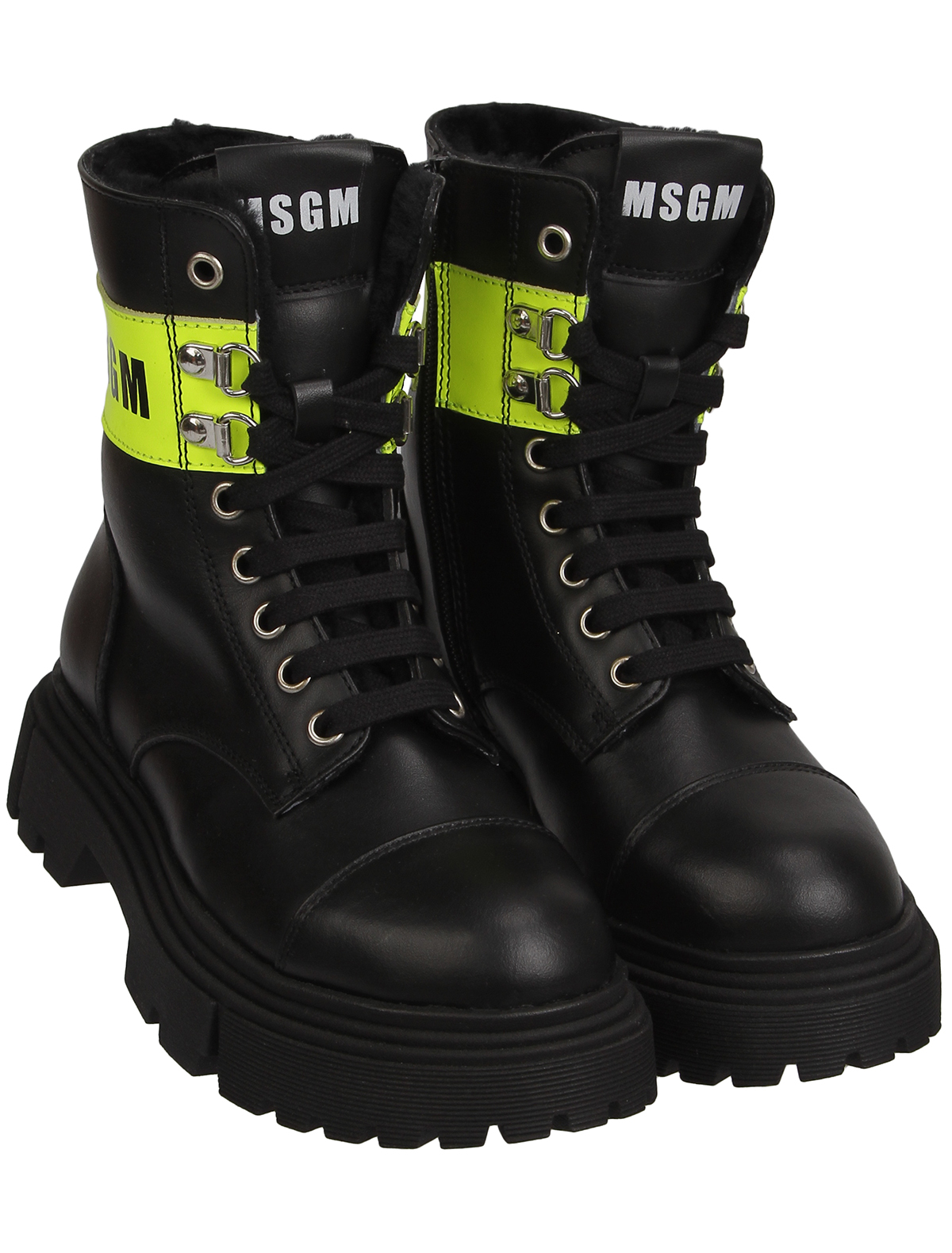 ботинки msgm, черные
