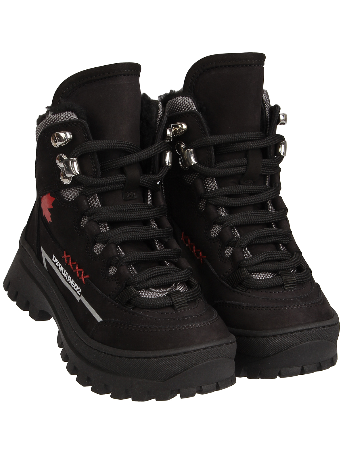 ботинки dsquared2, черные